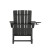 Flash Furniture LE-HMP-1045-31-BK-GG Black Adirondack Rocking Chair with Cup Holder addl-7
