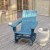 Flash Furniture LE-HMP-1045-31-BL-GG Blue Adirondack Rocking Chair with Cup Holder addl-5