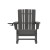 Flash Furniture LE-HMP-1045-31-GY-GG Gray Adirondack Rocking Chair with Cup Holder addl-10
