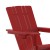 Flash Furniture LE-HMP-1045-31-RD-GG Red Adirondack Rocking Chair with Cup Holder addl-8