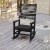 Flash Furniture LE-HMP-2002-110-BK-GG Black All Weather Contemporary Rocking Chair addl-5