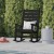 Flash Furniture LE-HMP-2002-110-BK-GG Black All Weather Contemporary Rocking Chair addl-6