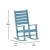 Flash Furniture LE-HMP-2002-110-BL-GG Blue All Weather Contemporary Rocking Chair addl-4