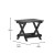 Flash Furniture LE-HMP-2012-1620H-BK-GG Black Outdoor Adirondack Folding Side Table addl-4