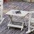 Flash Furniture LE-HMP-2012-1620H-WT-GG White Outdoor Adirondack Folding Side Table addl-1