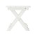 Flash Furniture LE-HMP-2012-1620H-WT-GG White Outdoor Adirondack Folding Side Table addl-9