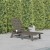 Flash Furniture LE-HMP-2017-414-BR-GG Brown All-Weather Adjustable Adirondack Lounge Chair with Cup Holder addl-1