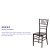 Flash Furniture LE-MAHOGANY-GG Hercules PREMIUM Mahogany Resin Stacking Chiavari Chair addl-3