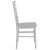 Flash Furniture LE-SILVER-M-GG Hercules Silver Resin Stacking Chiavari Chair addl-7