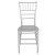 Flash Furniture LE-SILVER-M-GG Hercules Silver Resin Stacking Chiavari Chair addl-8