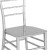 Flash Furniture LE-SILVER-M-GG Hercules Silver Resin Stacking Chiavari Chair addl-9