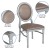 Flash Furniture LE-S-T-MON-GG Hercules King Chair with Taupe Vinyl Back and Seat and Silver Frame addl-3