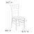 Flash Furniture LE-WHITE-GG Hercules PREMIUM Matte White Resin Stacking Chiavari Chair addl-5