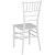 Flash Furniture LE-WHITE-M-GG Hercules White Resin Stacking Chiavari Chair addl-6