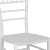 Flash Furniture LE-WHITE-M-GG Hercules White Resin Stacking Chiavari Chair addl-7