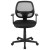 Flash Furniture LF-118P-T-BK-GG Mid-Back Black Mesh Swivel Ergonomic Task Office Chair with Arms addl-10