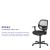 Flash Furniture LF-118P-T-BK-GG Mid-Back Black Mesh Swivel Ergonomic Task Office Chair with Arms addl-4