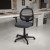 Flash Furniture LF-118P-T-GY-GG Mid-Back Gray Mesh Swivel Ergonomic Task Office Chair with Arms addl-1