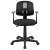 Flash Furniture LF-134-A-BK-GG Mid-Back Black Mesh Swivel Task Office Chair with Pivot Back and Arms addl-10
