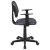 Flash Furniture LF-134-A-GY-GG Mid-Back Gray Mesh Swivel Task Office Chair with Pivot Back and Arms addl-9