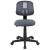Flash Furniture LF-134-GY-GG Mid-Back Gray Mesh Swivel Task Office Chair with Pivot Back addl-10