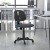 Flash Furniture LF-134-GY-GG Mid-Back Gray Mesh Swivel Task Office Chair with Pivot Back addl-1