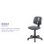 Flash Furniture LF-134-GY-GG Mid-Back Gray Mesh Swivel Task Office Chair with Pivot Back addl-4