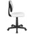 Flash Furniture LF-134-WH-GG Mid-Back White Mesh Swivel Task Office Chair with Pivot Back addl-9
