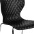 Flash Furniture LF-7-07C-BLK-GG Contemporary Design Black Plastic Stack Chair addl-10