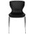 Flash Furniture LF-7-07C-BLK-GG Contemporary Design Black Plastic Stack Chair addl-9