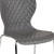 Flash Furniture LF-7-07C-GRY-GG Contemporary Design Gray Plastic Stack Chair addl-10