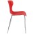Flash Furniture LF-7-07C-RED-GG Contemporary Design Red Plastic Stack Chair addl-7