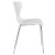 Flash Furniture LF-7-07C-WH-GG Contemporary Design White Plastic Stack Chair addl-7