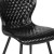Flash Furniture LF-9-07A-BLK-GG Contemporary Upholstered Chair in Black Vinyl addl-6