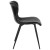 Flash Furniture LF-9-07A-BLK-GG Contemporary Upholstered Chair in Black Vinyl addl-7