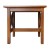 Flash Furniture LFS-4002-WAL-GG Farmhouse Style Wood End Table with X-Frame Design, Walnut addl-8
