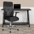 Flash Furniture LF-W-83A-GG High Back Ergonomic Office Chair with Contemporary Mesh Design, Black/White addl-1