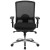 Flash Furniture LQ-2-BK-GG Intensive Use Big & Tall 350 lb. Black Mesh Multifunction Swivel Ergonomic Office Chair addl-10