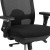Flash Furniture LQ-2-BK-GG Intensive Use Big & Tall 350 lb. Black Mesh Multifunction Swivel Ergonomic Office Chair addl-8