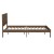 Flash Furniture MG-09003QB-Q-BRN-GG Queen Size Solid Wood Platform Bed with Wooden Slats and Headboard, Brown addl-8