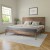 Flash Furniture MG-09004KB-K-OAK-GG King Size Solid Wood Platform Bed with Wooden Slats and Headboard, Light Brown addl-1