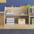 Flash Furniture MK-KE19226-GG Bright Beginnings Modular 2 Shelf Wooden Classroom Display Shelf addl-6