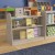 Flash Furniture MK-KE19233-GG Bright Beginnings 3 Shelf Double Sided Wooden Classroom Storage Unit with Divider addl-5