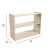 Flash Furniture MK-KE23919-GG Bright Beginnings 2 Shelf Wooden Classroom Open Storage Unit addl-4