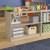 Flash Furniture MK-KE23919-GG Bright Beginnings 2 Shelf Wooden Classroom Open Storage Unit addl-5