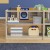 Flash Furniture MK-KE23919-GG Bright Beginnings 2 Shelf Wooden Classroom Open Storage Unit addl-6