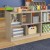 Flash Furniture MK-KE23940-GG Bright Beginnings 5 Section Modular Wooden Classroom Open Storage Unit addl-5