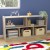 Flash Furniture MK-KE23957-GG Bright Beginnings Extra Wide 5 Section Modular Wooden Classroom Open Storage Unit addl-1