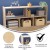Flash Furniture MK-KE23957-GG Bright Beginnings Extra Wide 5 Section Modular Wooden Classroom Open Storage Unit addl-3