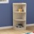 Flash Furniture MK-KE24039-GG Bright Beginnings 3 Tier Wooden Classroom Corner Storage Unit, Rounded Front Edges addl-1